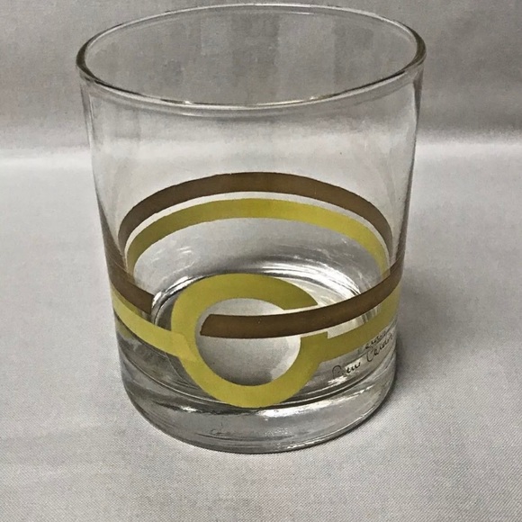Pierre Cardin Vintage Signature Low Ball Glasses - Picture 5 of 8
